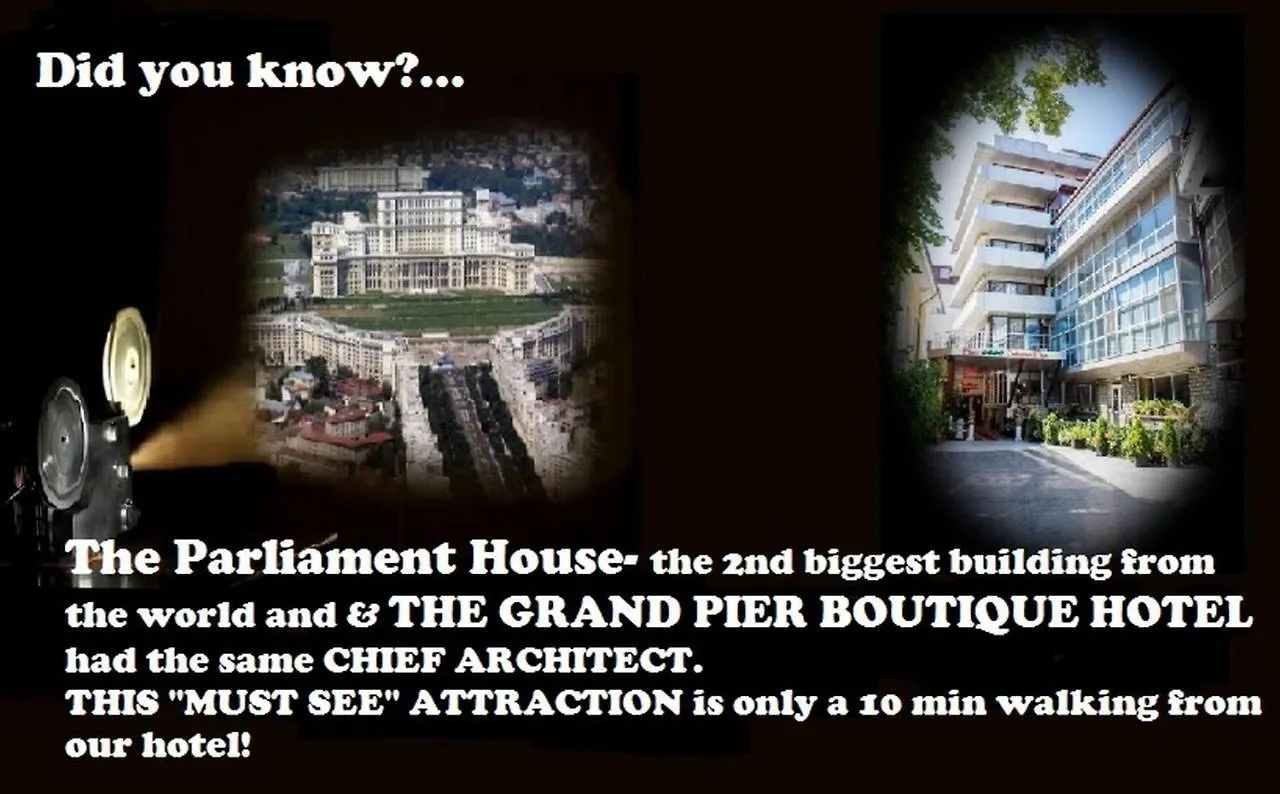 Grand Pier Boutique Villa 4 Star Accomodation Luxury Rooms With Boutique Hystorical Decor And Desing For All Rooms, With Italian Breakfast On The House For King Deluxe Bookings More Than 4 Nights Stays Bukareszt